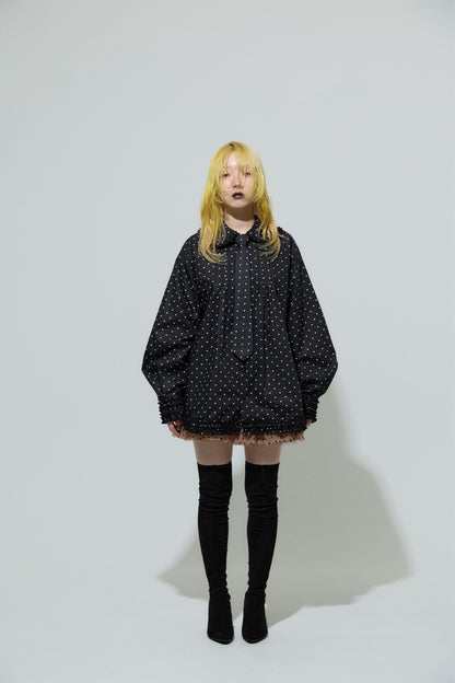 Suede Socks Boots(Black)