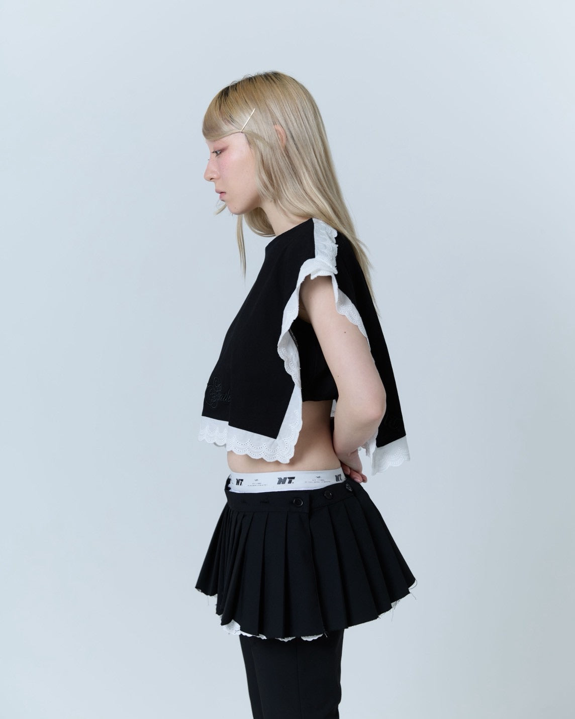 Handkerchief 2D Top (Black)