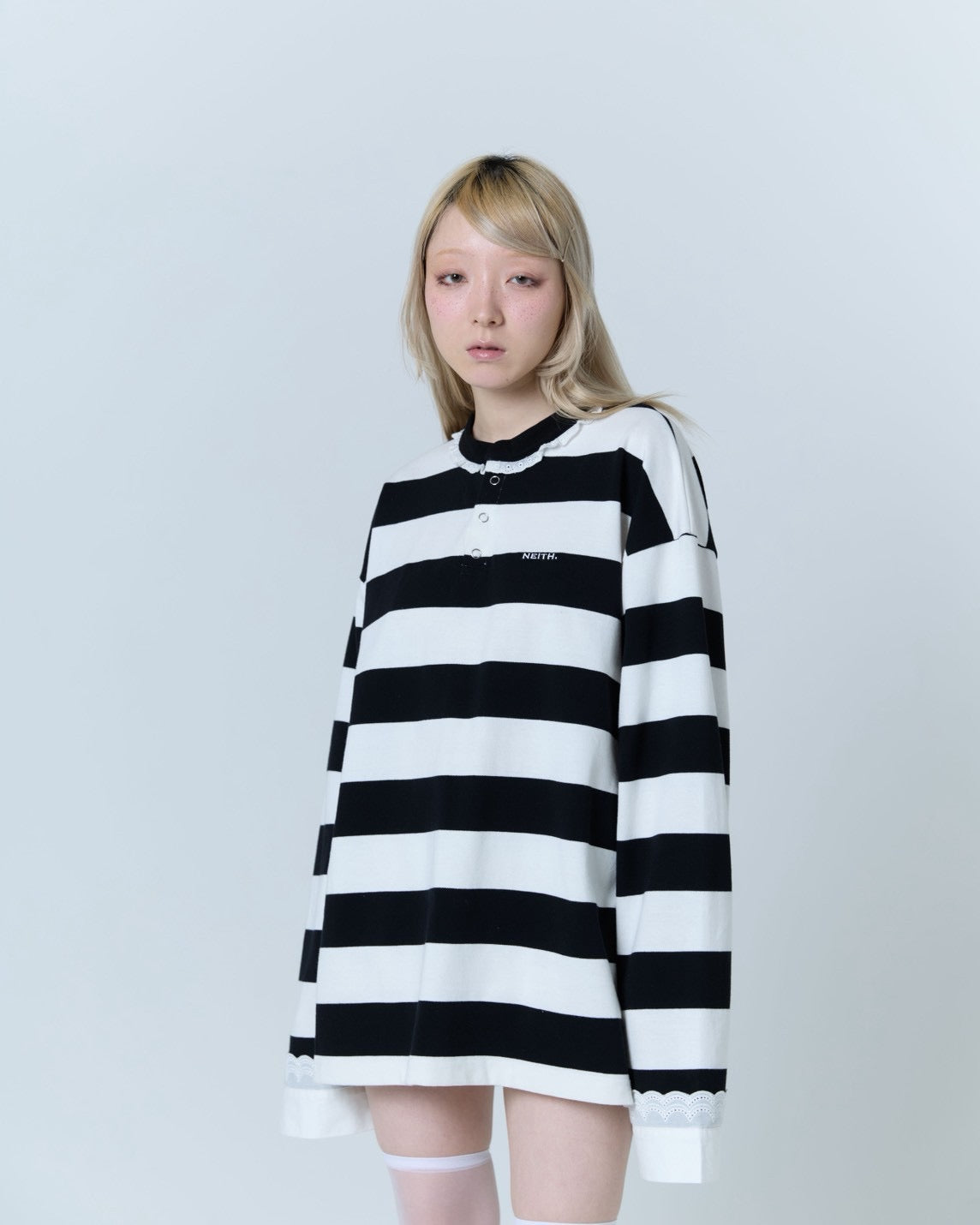 neith.tokyo ジャージ Last1】Angled Shape Track Jacket(White) – neith.onlinestore