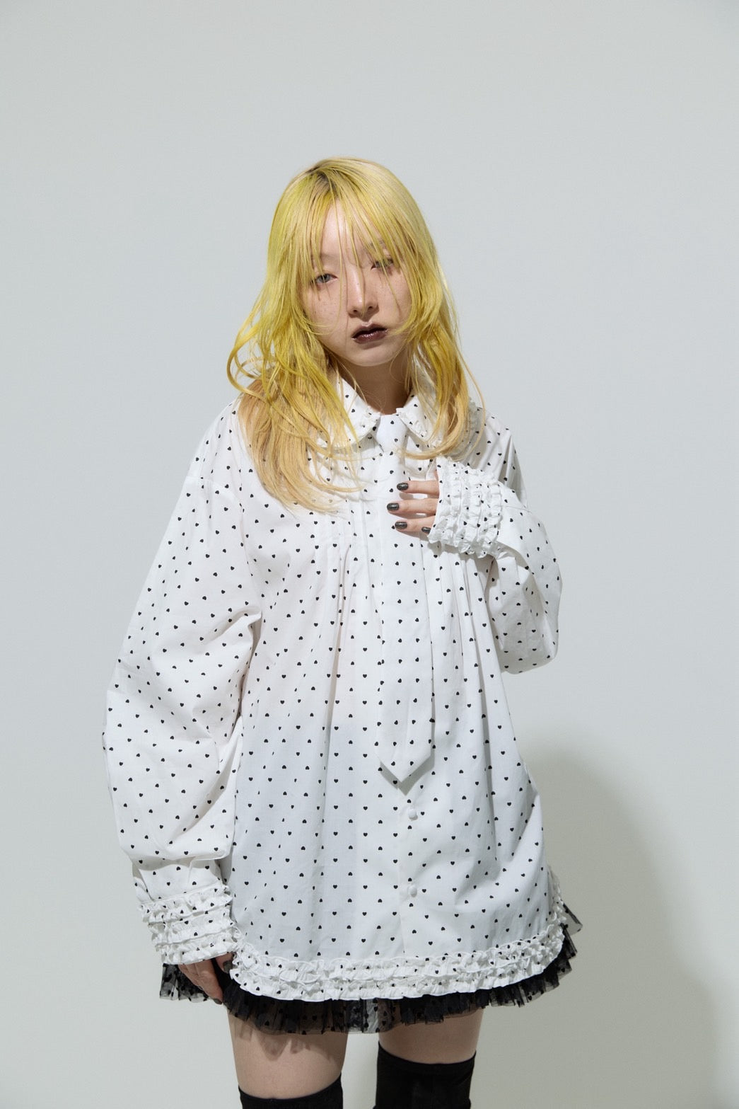 Love Dot Multi Tulle(Black)