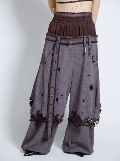 【9月下旬】Carabiner Sweat Pants(Brown) ＜店頭予約＞
