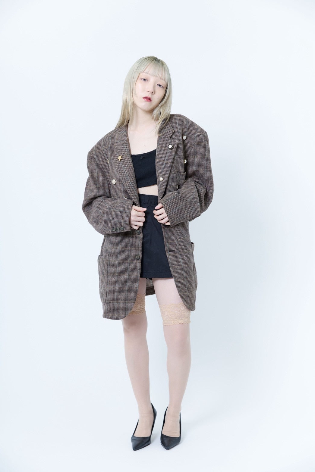 Upcycled Decorative Jacket【I】