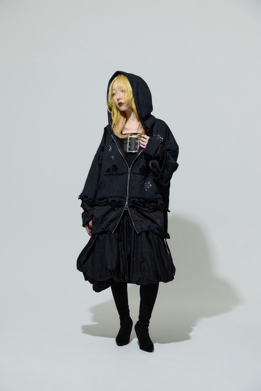 Meteor Crush Hoodie(Black)