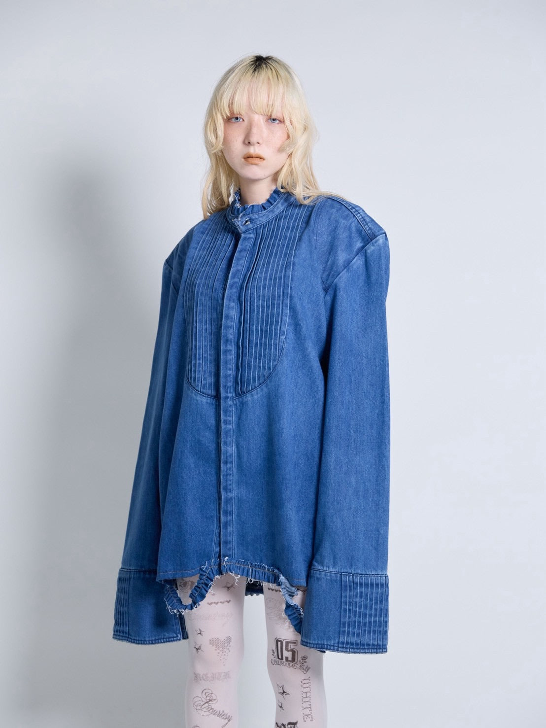 【9月下旬】Denim Shirt(Blue)