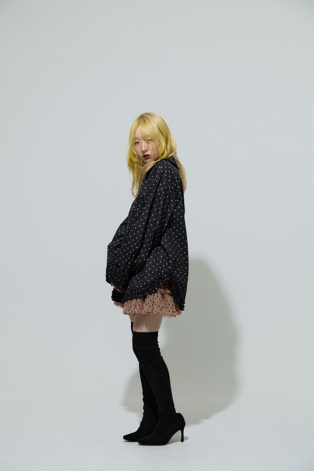 Love Dot Multi Tulle(Beige)