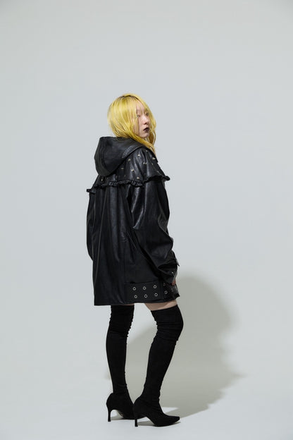 Meteor Riders Hood Jacket(Black)