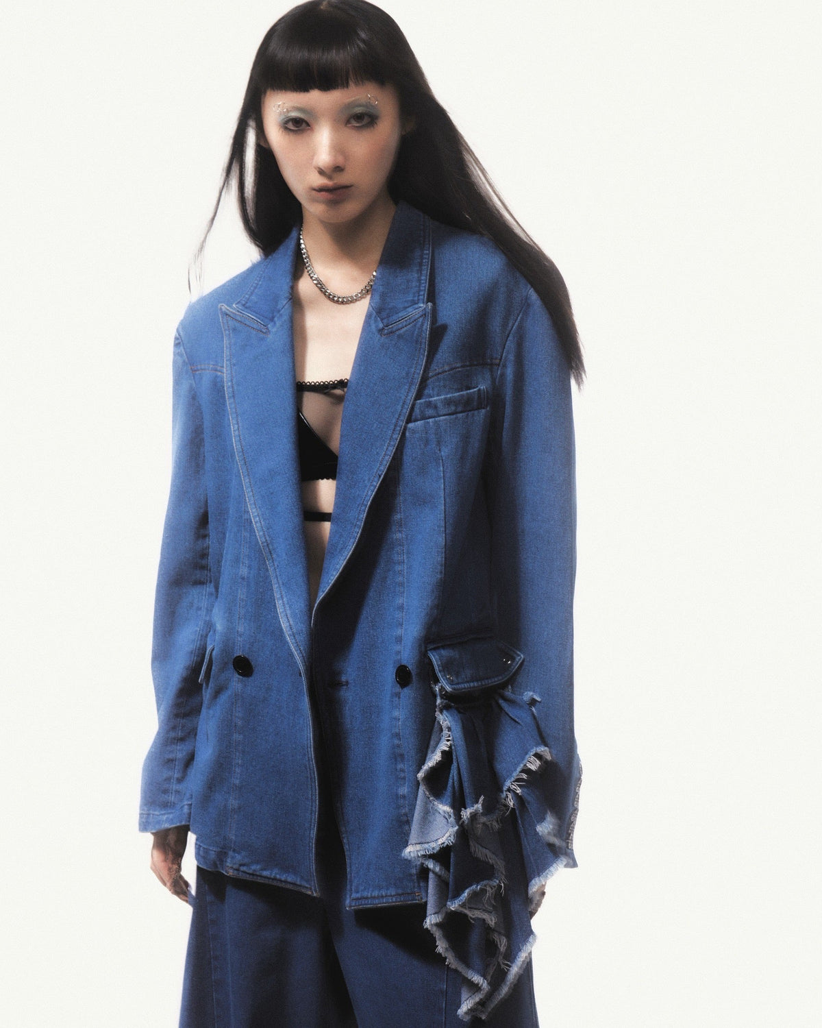 【9月下旬】Denim Tailored  Jacket(Blue)＜店頭予約＞