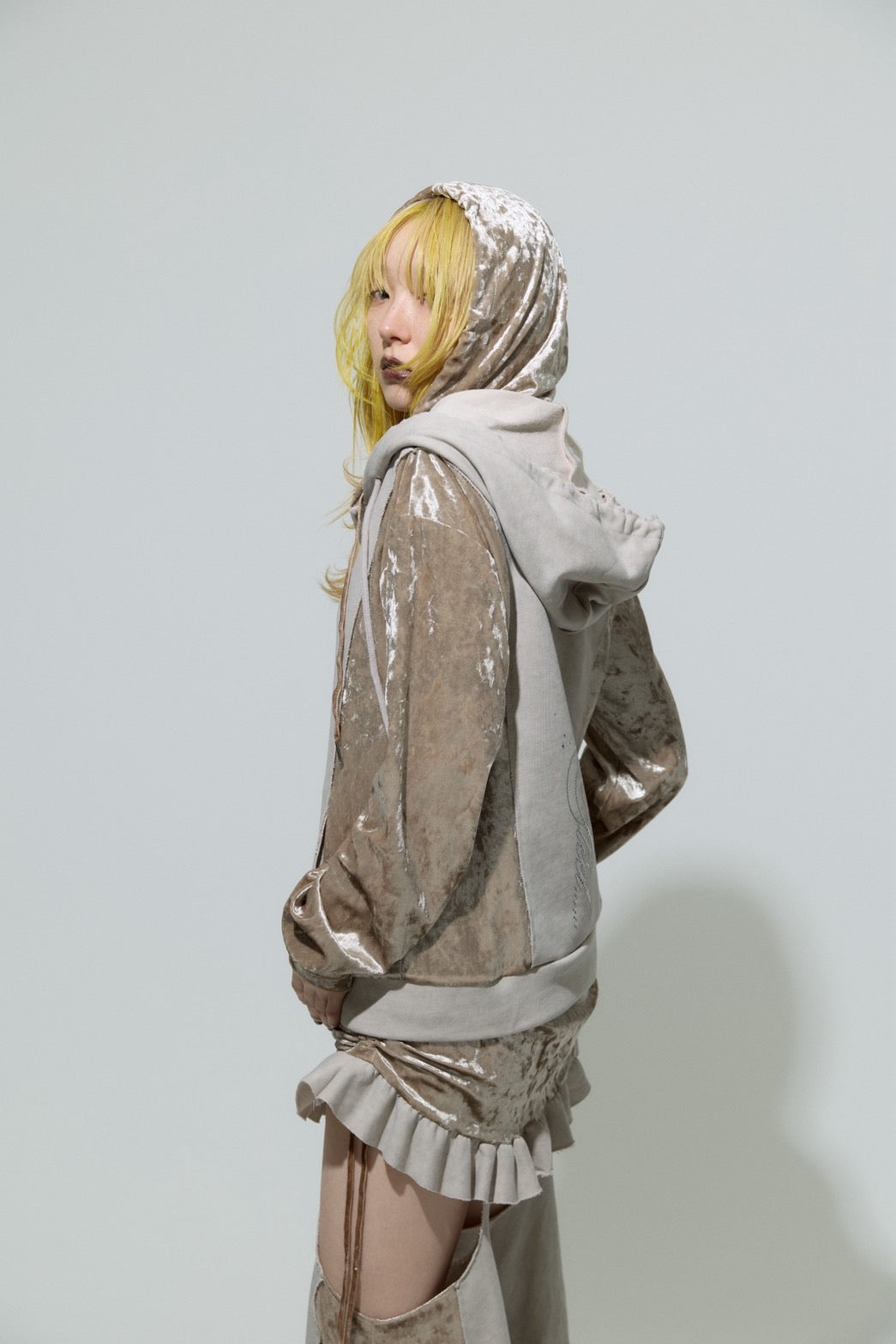 Spark Double Hoodie(Beige)