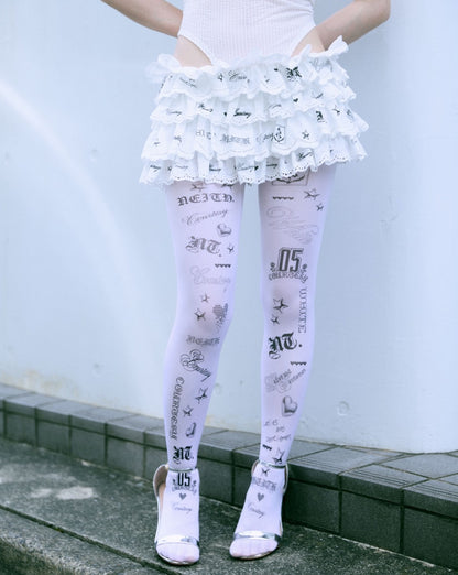 Courtesy Fragment Logo Tights