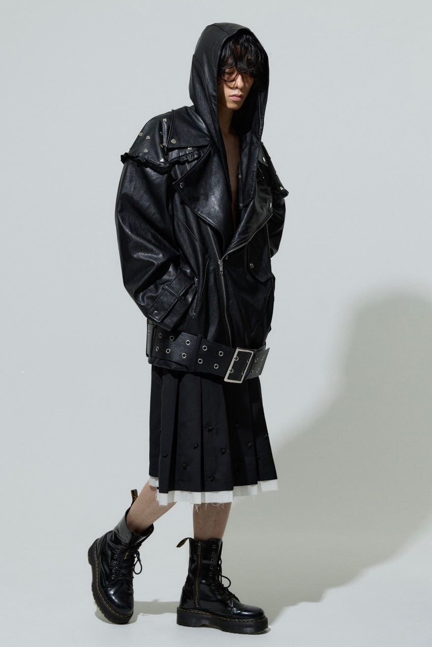 Meteor Riders Hood Jacket(Black)