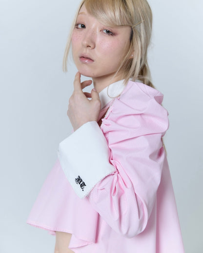 Cleric Flare Shirt (Pink)