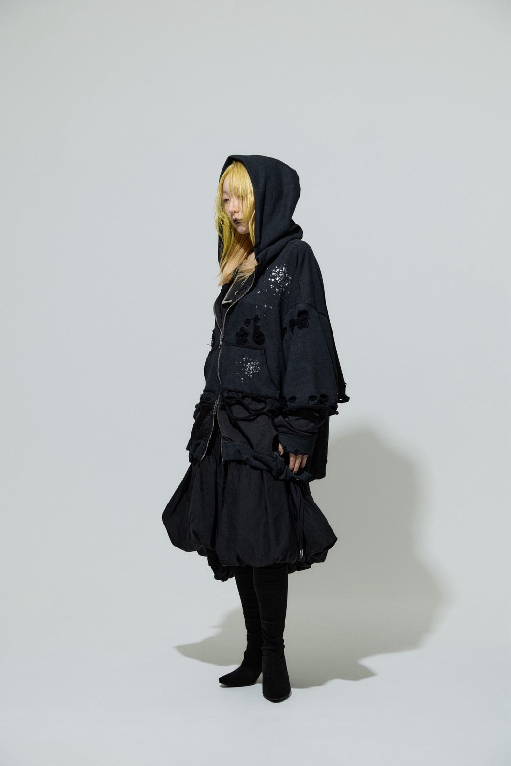 Meteor Crush Hoodie(Black)