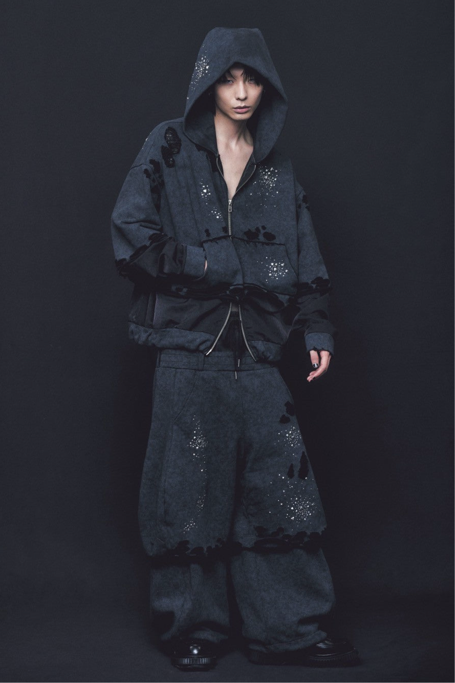 Meteor Crush Hoodie(Black)