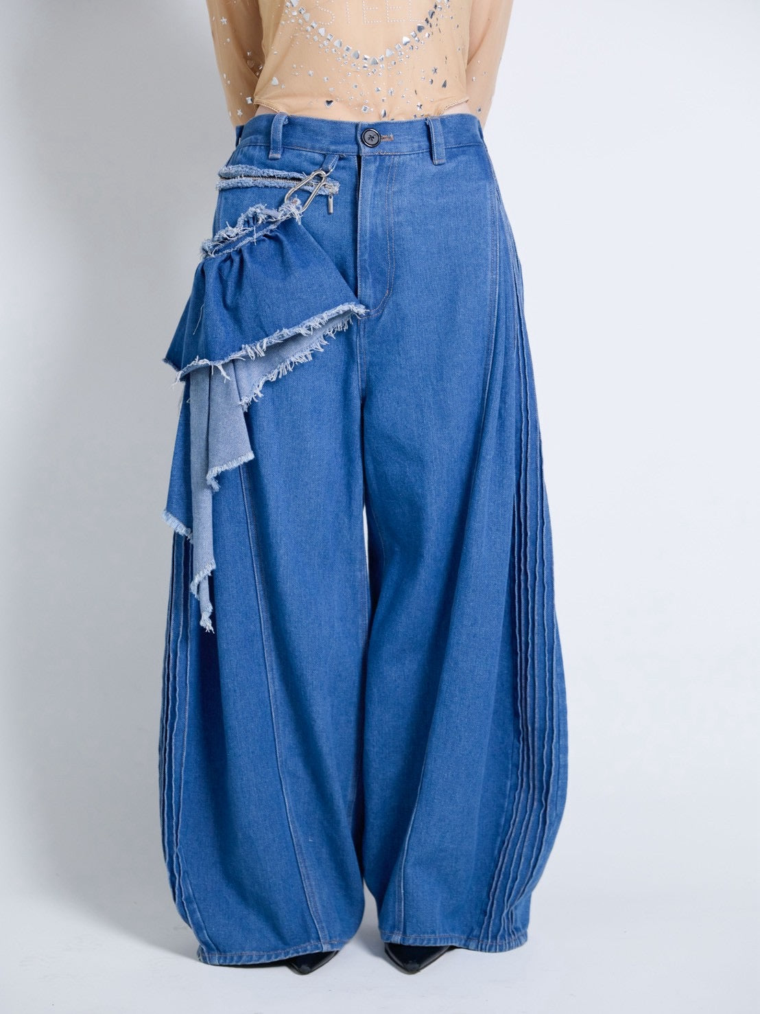 【9月下旬】Denim Trousers(Blue)＜店頭予約＞