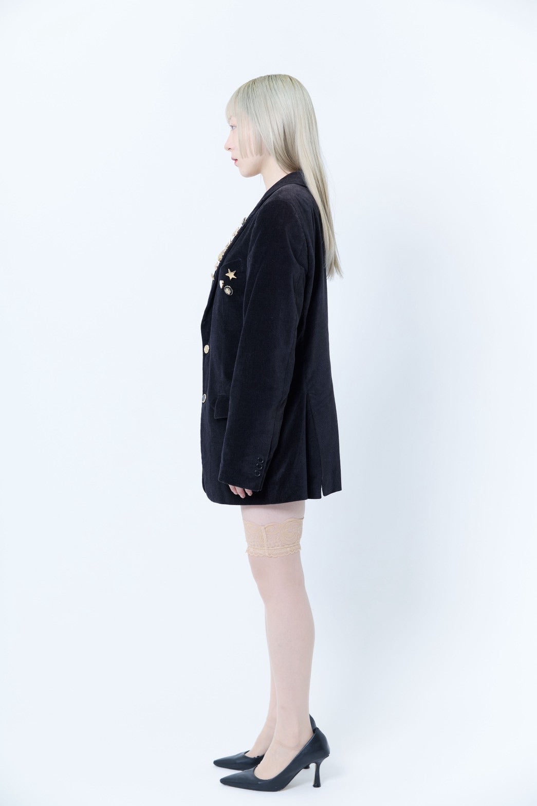 Upcycled Decorative Jacket【E】