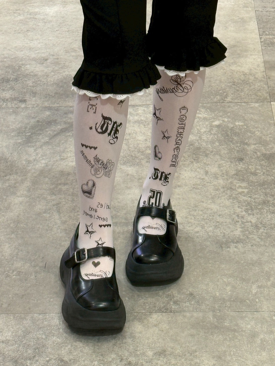 Courtesy Fragment Logo Tights