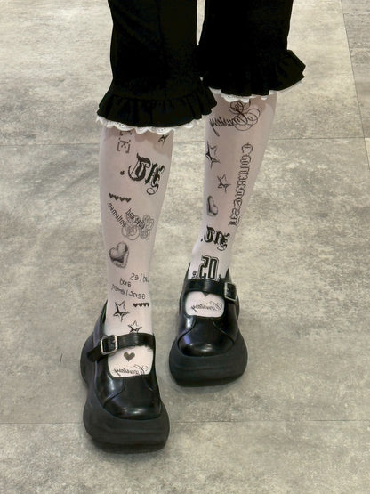 Courtesy Fragment Logo Tights