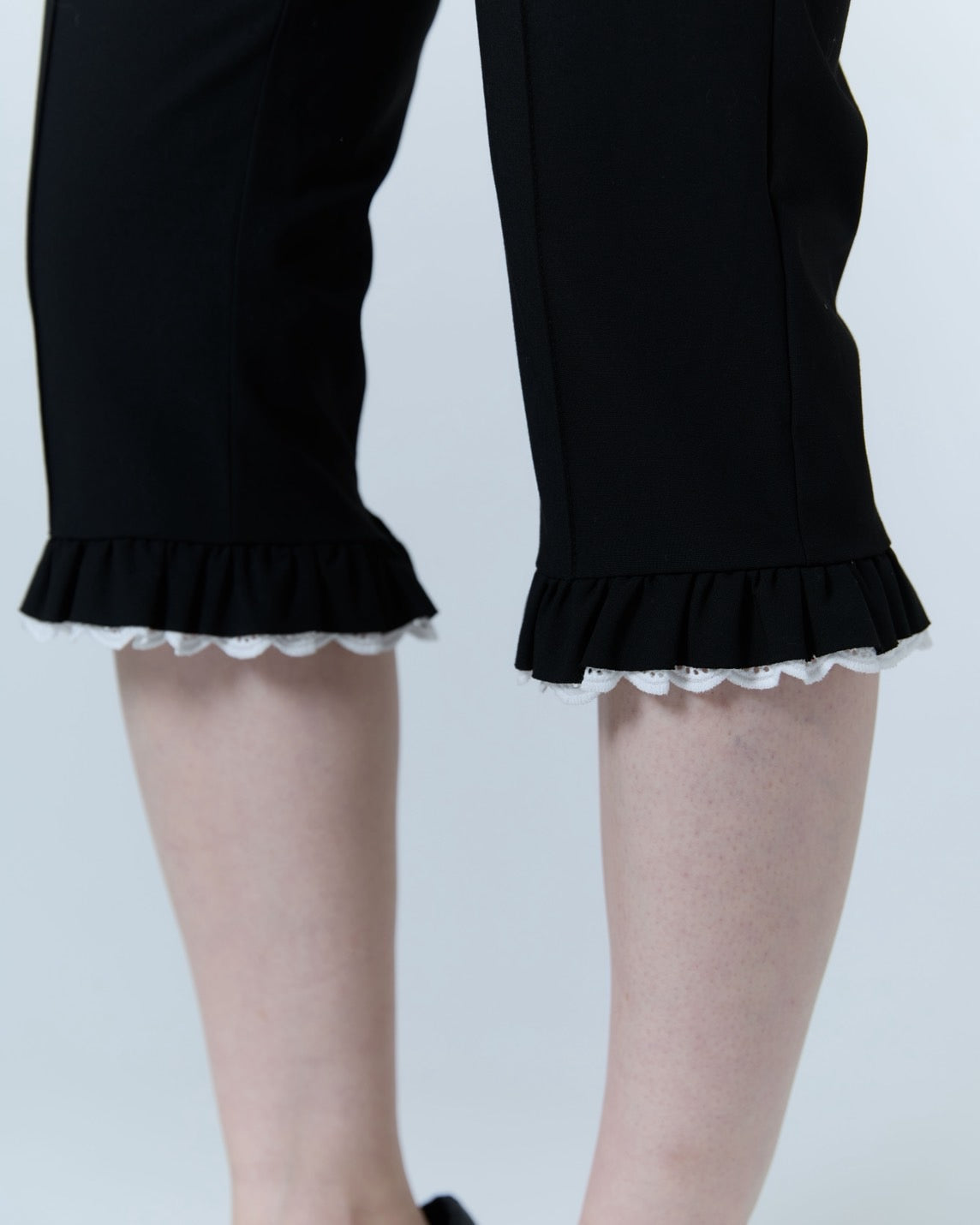 【Last2】Layered Sabrina Pants (Black)