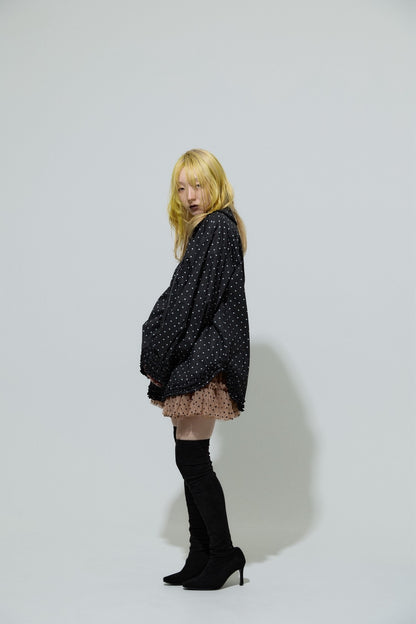 Suede Socks Boots(Black)