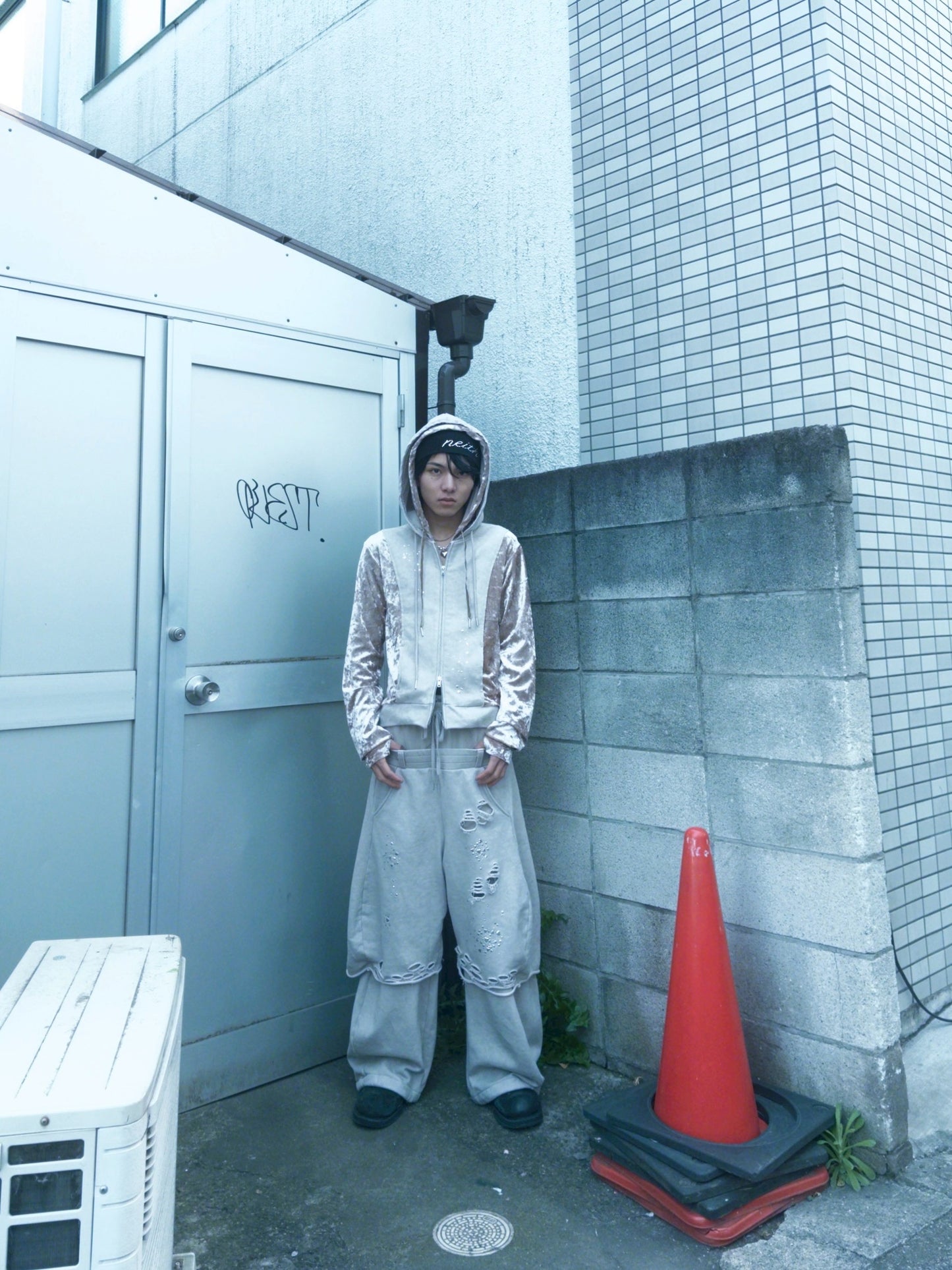 Spark Double Hoodie(Beige)