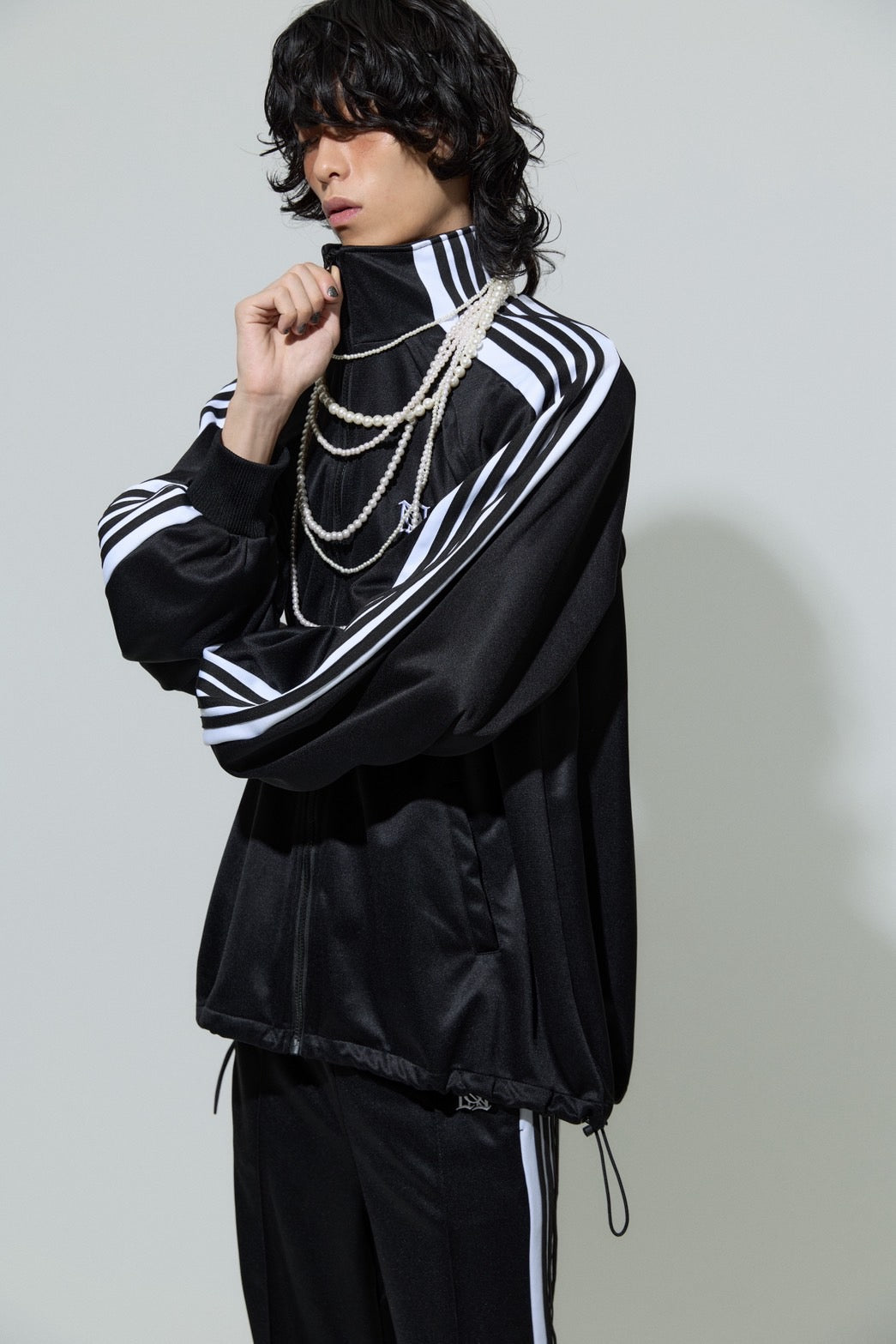 ジャケット・アウター neith. ANGLED SHAPE TRUCK JACKET Angled Shape Track Jacket(White) – neith.onlinestore