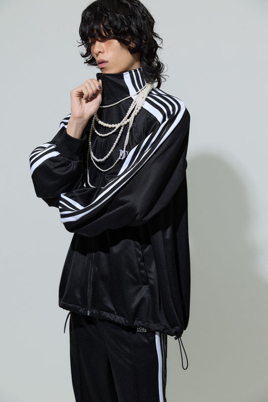 Angled Shape Truck Jacket (Black)