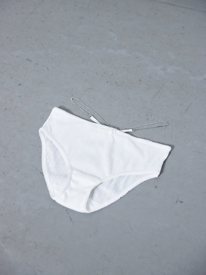 Eyeletknit Bijou Panties(White)
