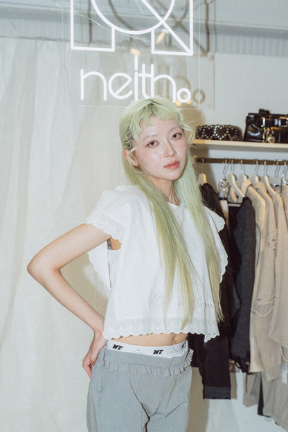 Handkerchief 2D Top (White)