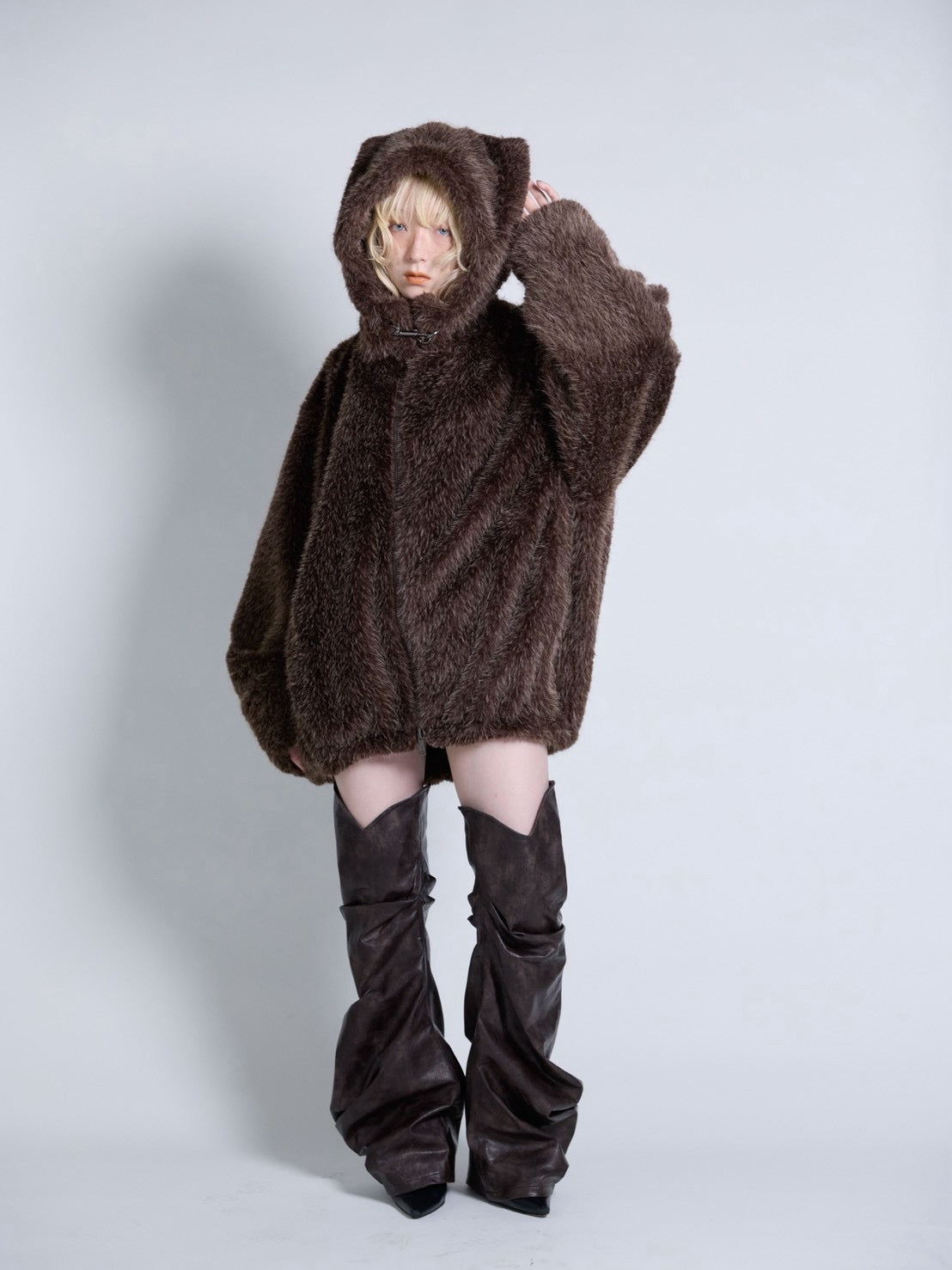 【9月下旬】Neco Blouson(Brown)