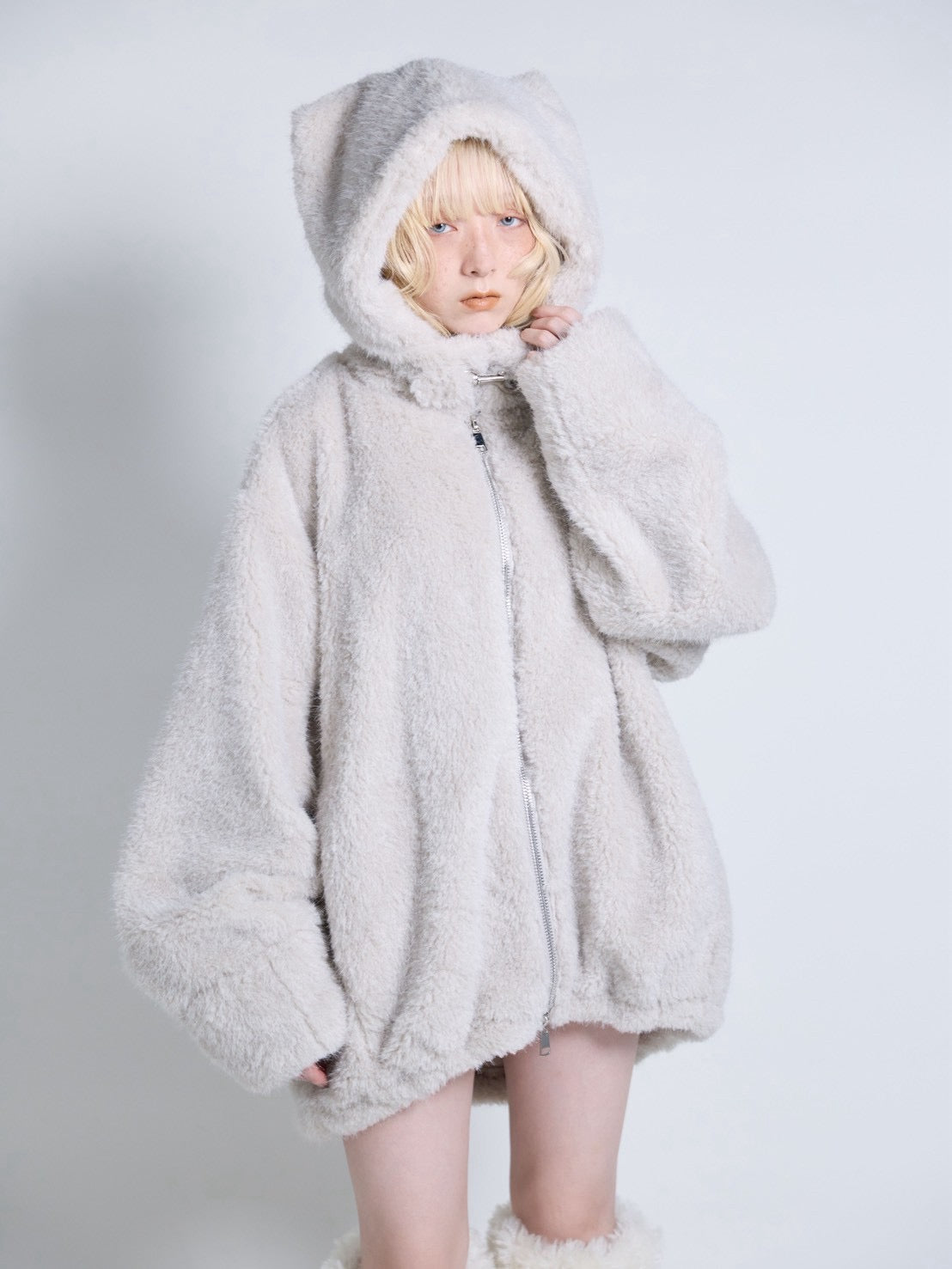 【9月下旬】Neco Blouson (Ivory)