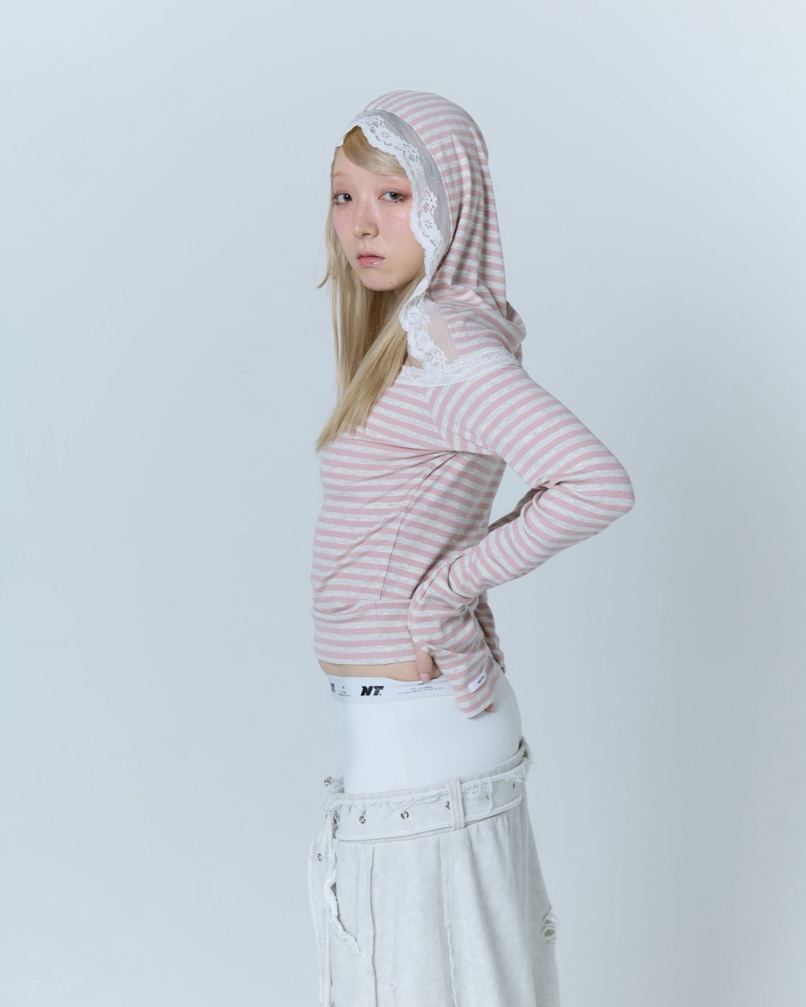 Veil Border Tops (Pink)