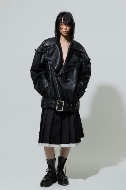 Meteor Riders Hood Jacket(Black)