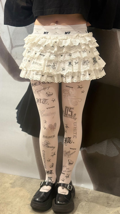 Courtesy Fragment Logo Tights