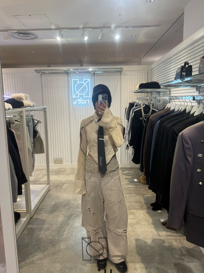 水钻领带