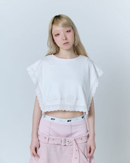 Handkerchief 2D Top (White)