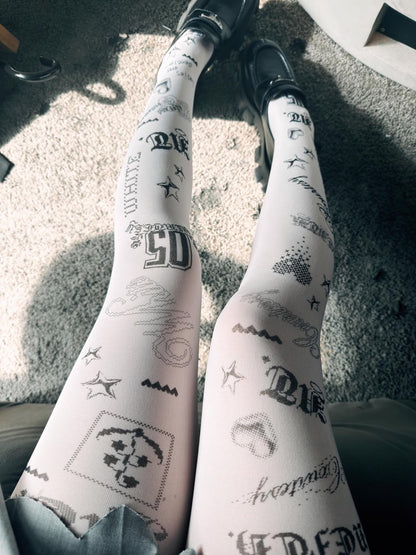 Courtesy Fragment Logo Tights