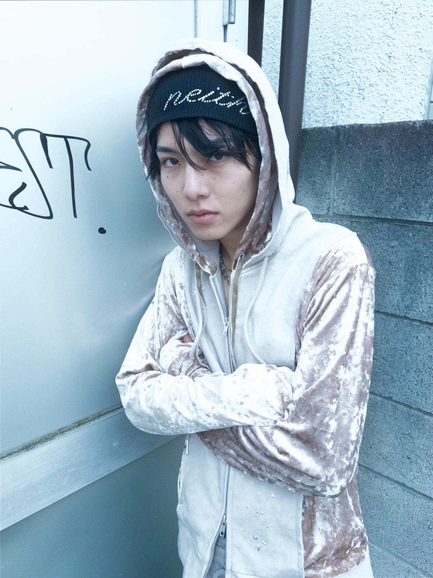 Spark Double Hoodie(Beige)