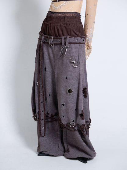 【9月下旬】Carabiner Sweat Pants(Brown) ＜店頭予約＞
