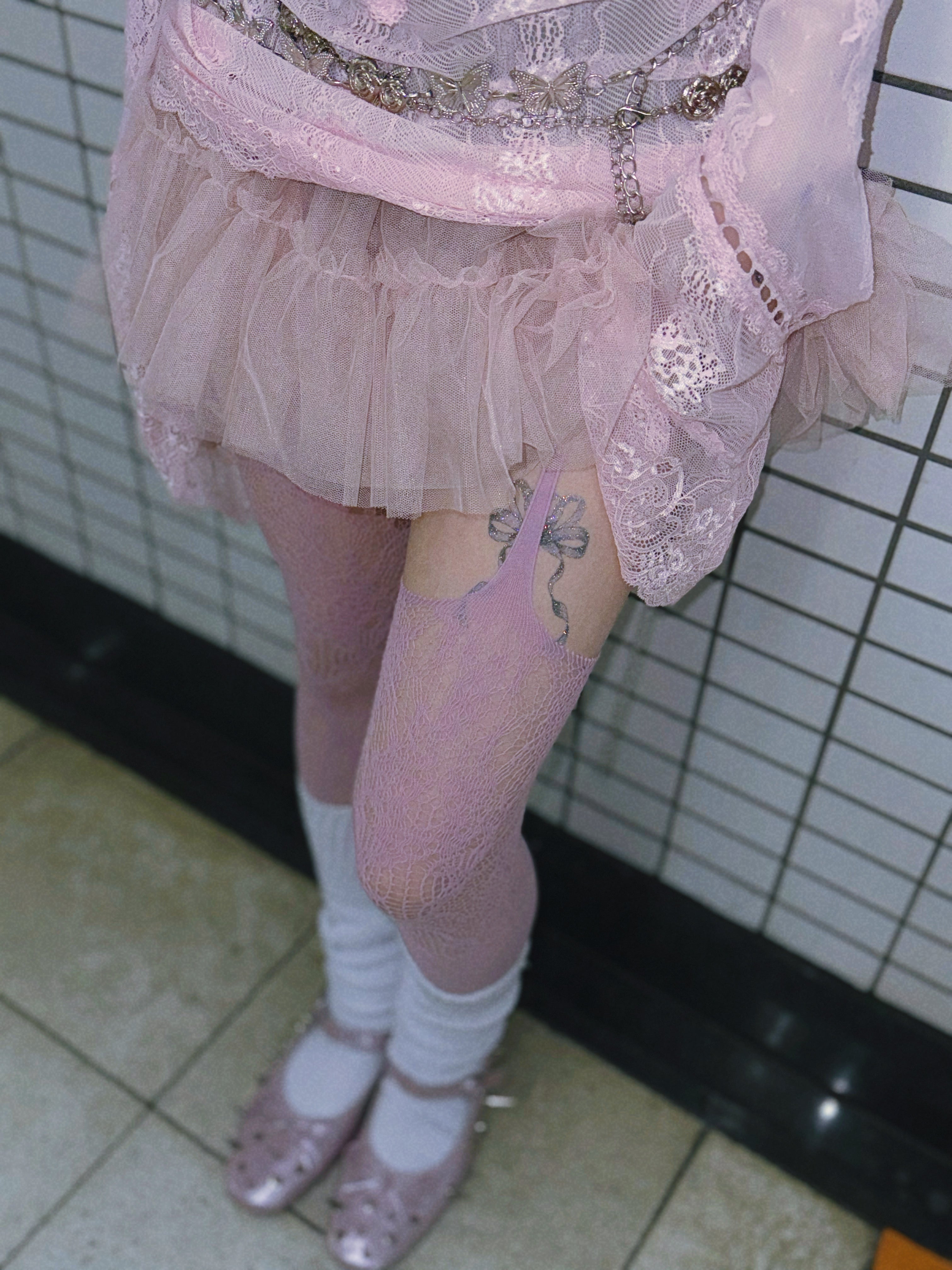 neith. Multi Tulle Top Gray チュールトップ　新品 Multi Tulle Top(Gray) – neith.onlinestore