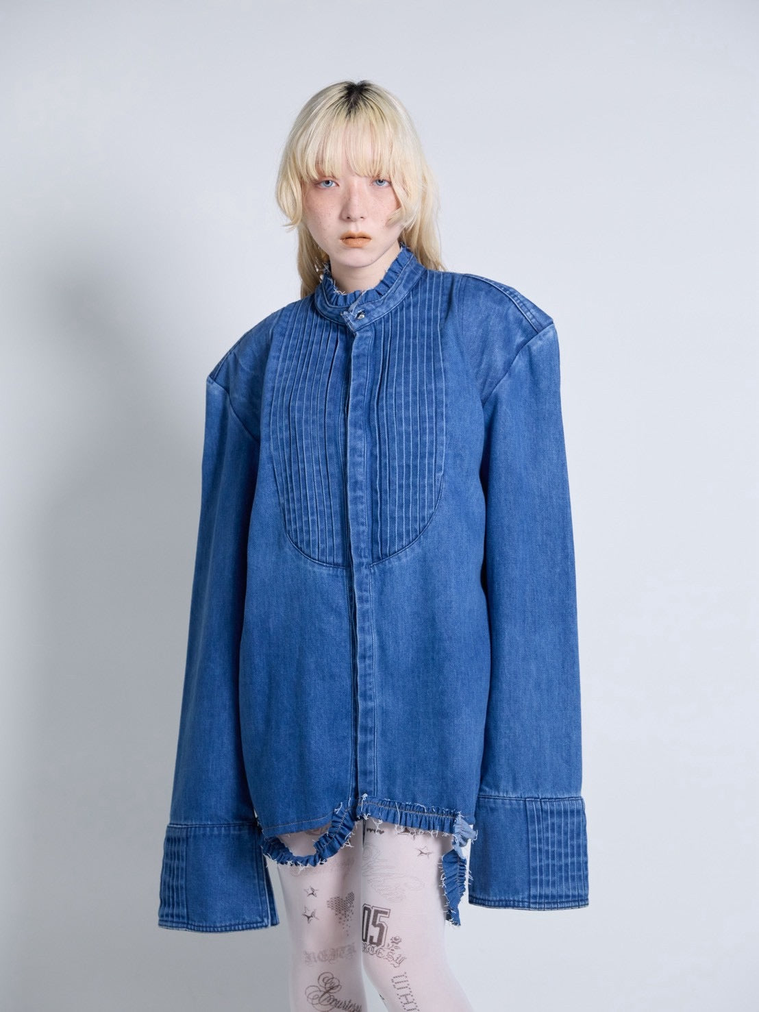 【9月下旬】Denim Shirt(Blue)