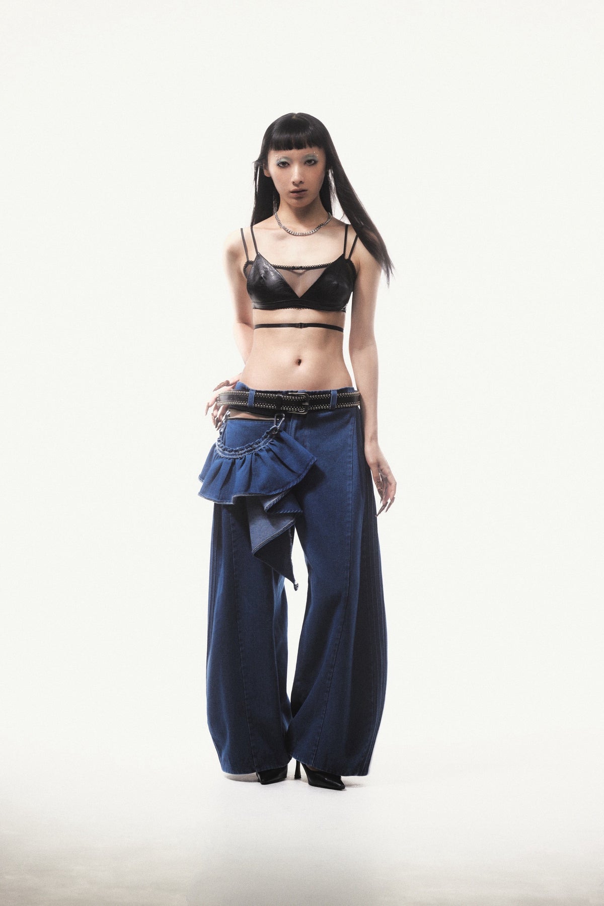 【9月下旬】Denim Trousers(Blue)＜店頭予約＞