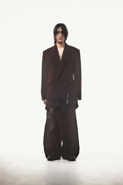 【9月下旬】Velvet Trousers(Brown) ＜店頭予約＞