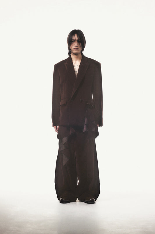 【10月初旬】 Velvet Trousers(Brown) ＜店頭予約＞