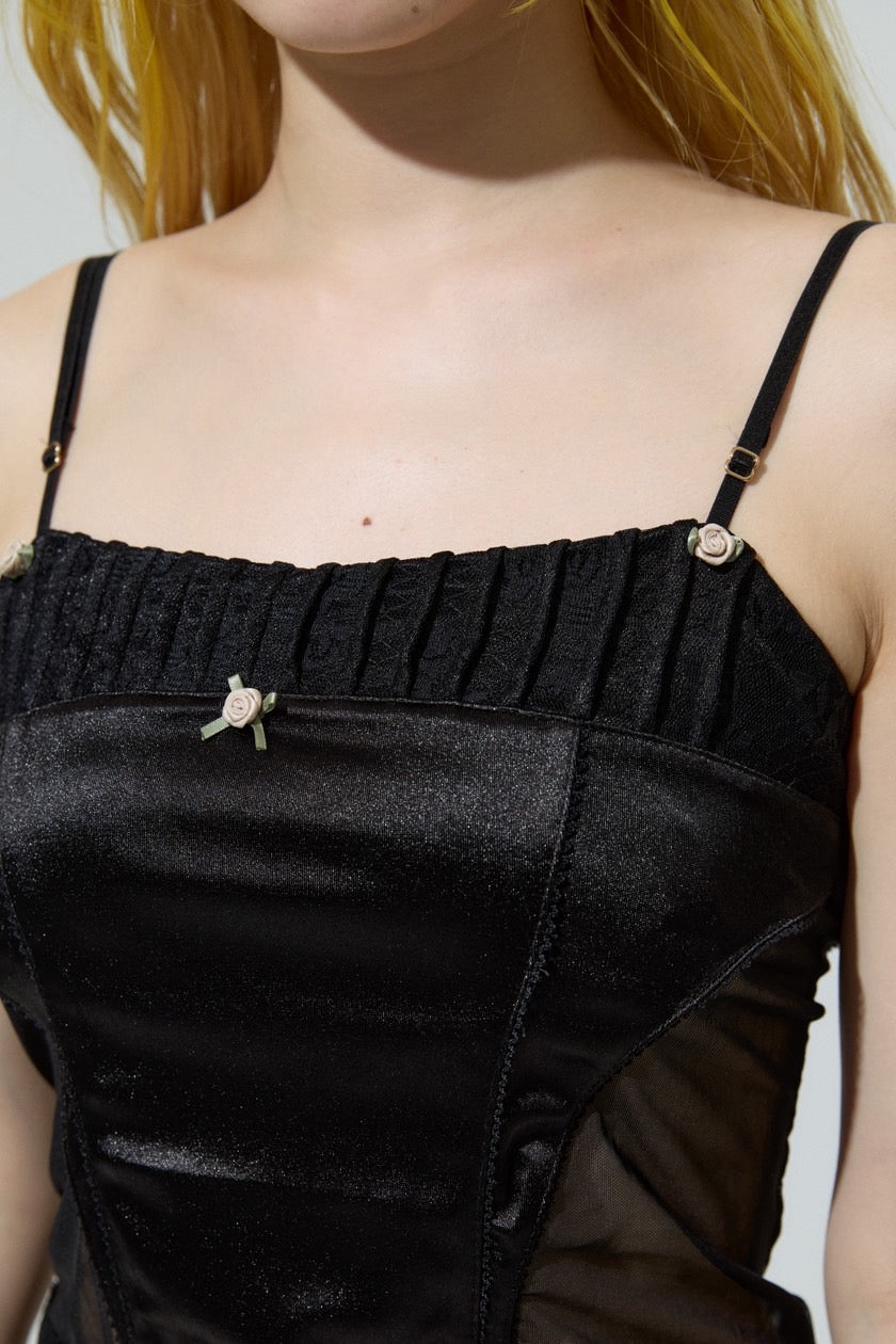 Camisole Garter(Black)