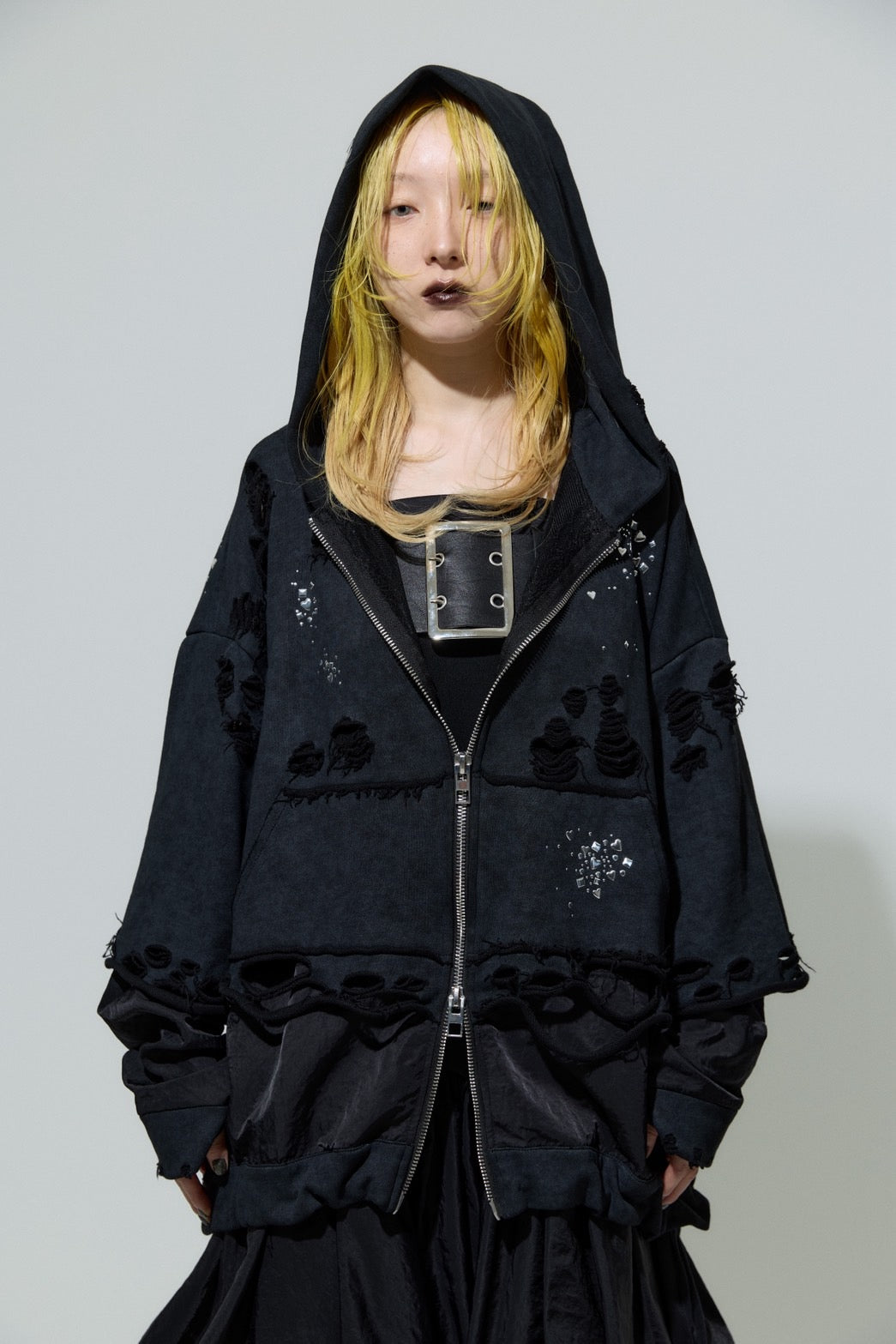Meteor Crush Hoodie(Black)