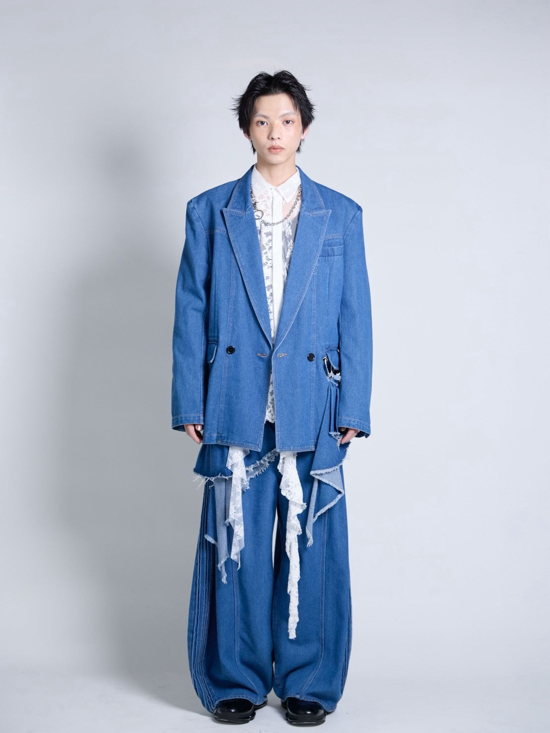 【9月下旬】Denim Tailored  Jacket(Blue)＜店頭予約＞