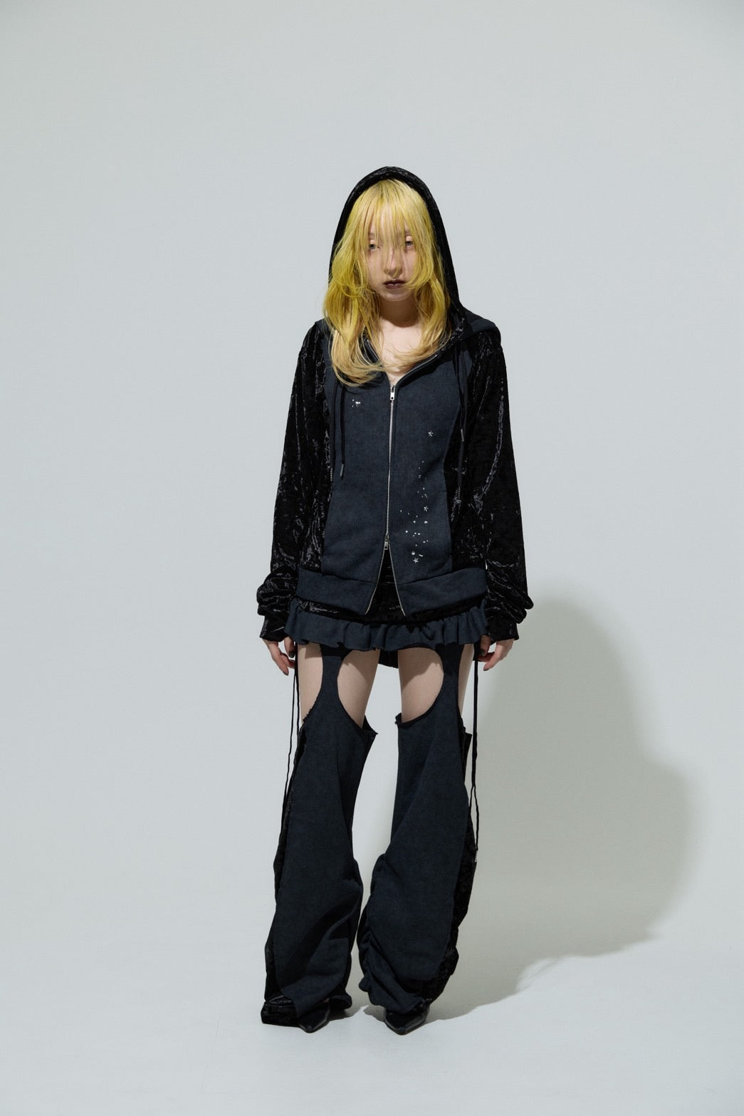 Spark Garter Skirtpants(Black) – neith.onlinestore