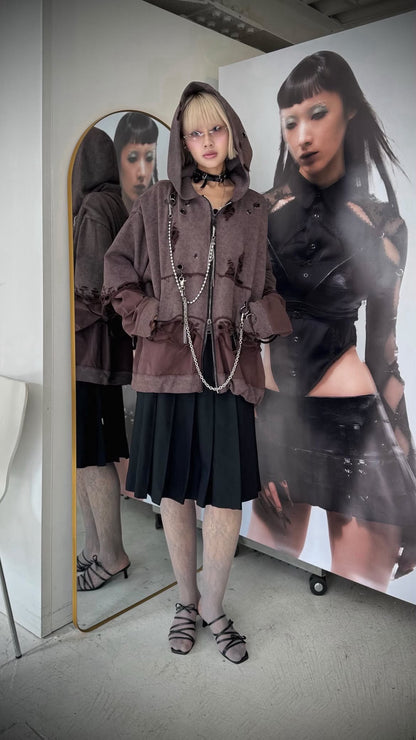 【10月初旬】Carabiner Hoodie(Brown)