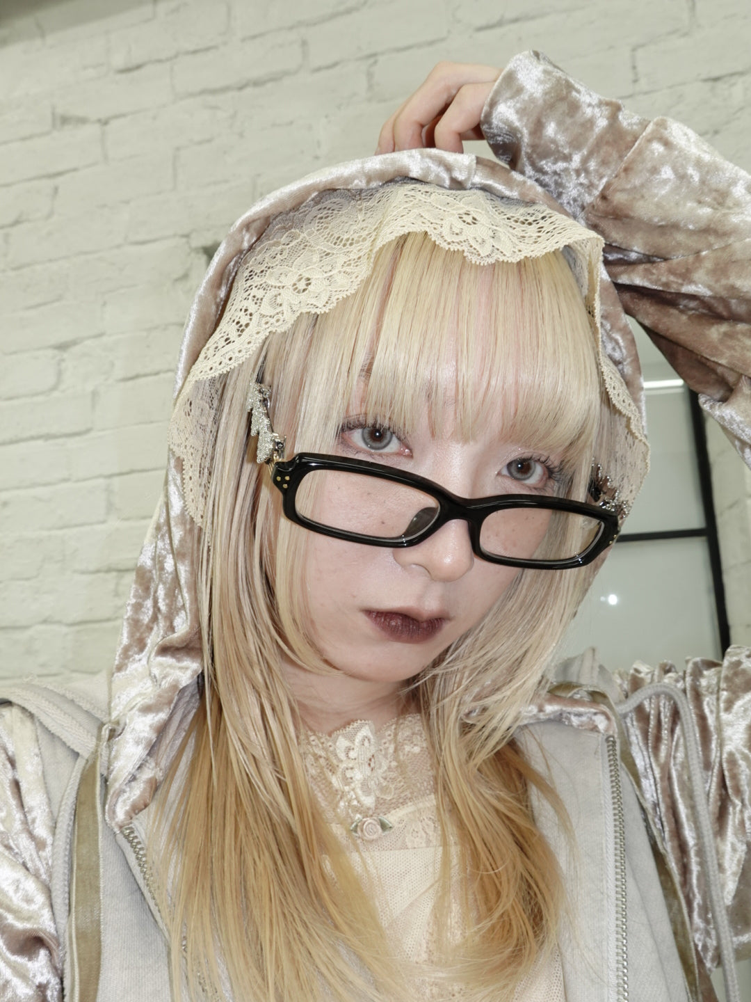 Thick Square Frame Glasses