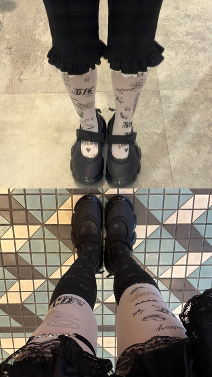 Courtesy Fragment Logo Tights